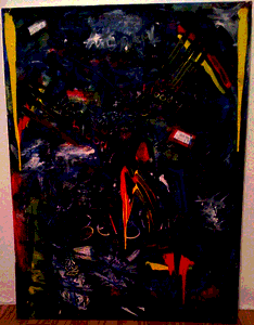 Punk in Belgium [Painting]