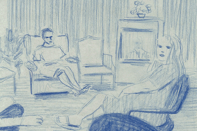 Illustration for Cobalt Blue