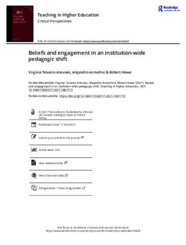 [thumbnail of Howe_et_al_THE_2021_Beliefs_and_engagement_in_an_institution_wide_pedagogic_shift]