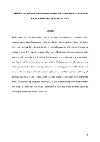 [thumbnail of Parry_etal_C&S_2021_Stakeholder_perceptions_of__the_relationship_between_rugby_union_media_and_masculine-influenced_views_about_injury_and_concussion]