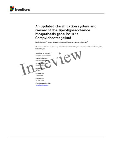 [thumbnail of Machado_etal_FM_2020_An_Updated_Classification_System_and_Review_of_the_Lipooligosaccharide_Biosynthesis_Gene_Locus_in_Campylobacter_jejuni]