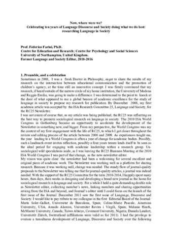 [thumbnail of Farini_Federico_LDS_2021_Now_where_were_we_Celebrating_ten_years_of_Language_Discourse_and_Society_doing_what_we_do_best_researching_Language_in_Society]