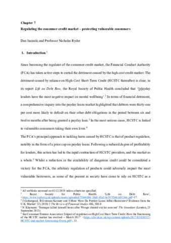 [thumbnail of Jasinski_Ryder_2024_Regulating_the_consumer_credit_market–protecting_vulnerable_consumers]