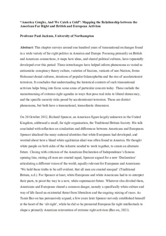 [thumbnail of Jackson_Paul_Routledge_2023_“America_Coughs,_And_We_Catch_a_Cold”_Mapping_the_Relationship_between_the_American_Far_Right_and_British_and_European_Activism]