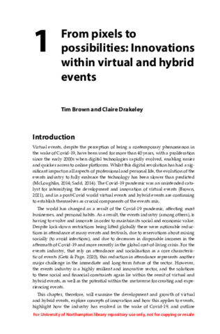 [thumbnail of Brown,_Drakeley_2023_From_Pixels_to_Possibilities_Innovations_within_Virtual_and_Hybrid_Events]