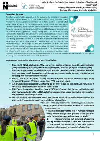 [thumbnail of Callender_et_al_2024_Police_Scotland_Youth_Volunteer_Interim_Evaluation_–_Short_Report]