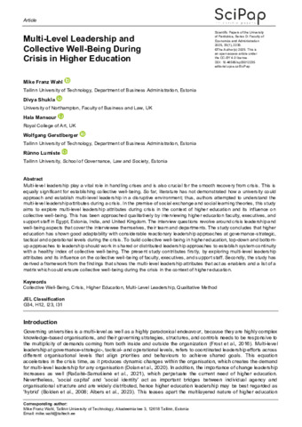 [thumbnail of Wahl_et_al_2025_Multi-Level_Leadership_and_Collective_Well-Being_During_Crisis_in_Higher_Education]