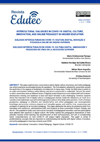 [thumbnail of Paniago_et_al_2022_Intercultural_dialogues_in_Covid-19_digital_culture,_innovation,_and_online_pedagogy_in_higher_education]