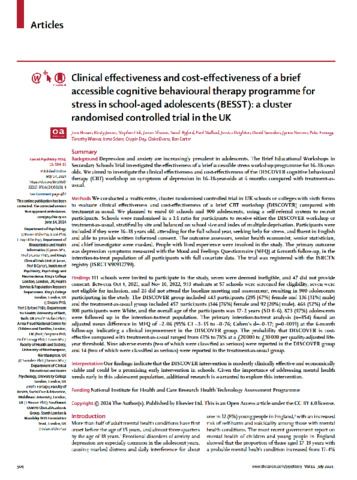 [thumbnail of Brown_et_al_2024_Clinical_effectiveness_and_cost-effectiveness_of_a_brief_accessible_cognitive_behavioural_therapy_programme_for_stress_in_school-aged_adolescents_(BESST)_a_cluster_randomised_controlled_trial_in_the_UK]
