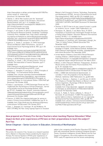 [thumbnail of Chapman_2023_How_prepared_are_Primary_Pre-Service_Teachers_when_teaching_Physical_Education_Part_2]