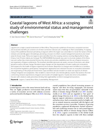 [thumbnail of Davies‑Vollum_et_al_2024_Coastal_lagoons_of West_Africa_a scoping_study_of environmental_status_and management_challenges]