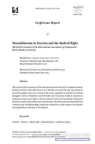 [thumbnail of Jackson_2023_Paramilitarism_in_Fascism_and_the_Radical_Right]