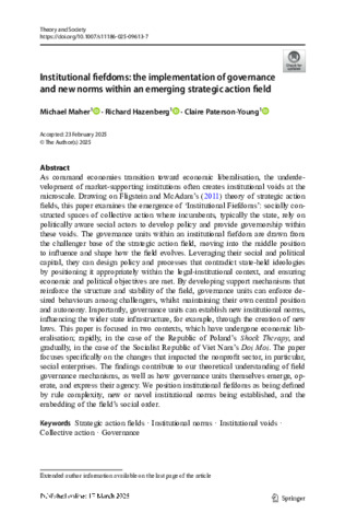 [thumbnail of Maher_et_al_2025_Institutional_fiefdoms_the_implementation_of_governance_and_new_norms_within_an_emerging_strategic_action_field]