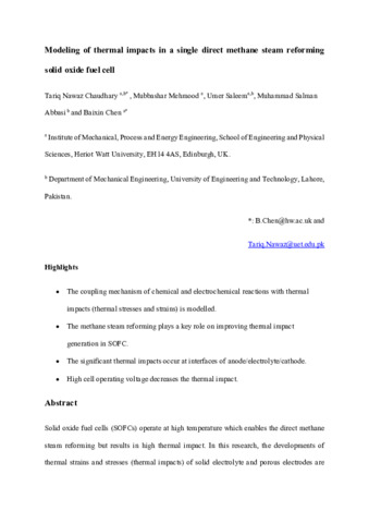 [thumbnail of Chaudhary_et_al_2020_Modeling_of_thermal_impacts_in_a_single_direct_methane_steam_reforming_solid_oxide_fuel_cell]