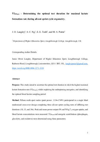[thumbnail of Langley_et_al_2024_VLA_max_determining_the optimal_test_duration_for maximal_lactate_formation_rate_during all‑out_sprint_cycle_ergometry]