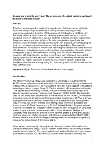 [thumbnail of Owen_et_al_2024_‘I_spend_my_whole_life_worrying’_The_experiences_of_student_mothers_working_in_the_Early_Childhood_Sector]