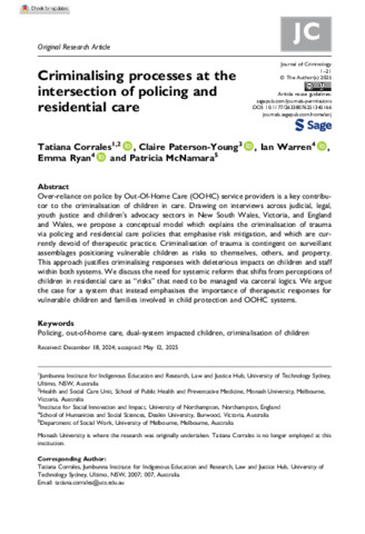 [thumbnail of Corrales_et_al_2025_Criminalising_processes_at_the_intersection_of_policing_and_residential_care]
