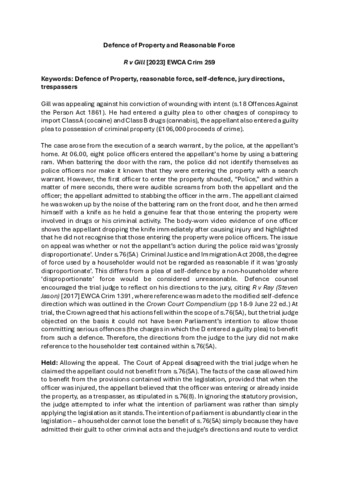 [thumbnail of Johnston_2024_Defence_of_Property_and_Reasonable_Force_Case_Notes]