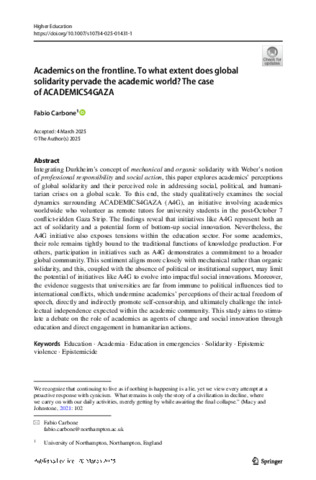 [thumbnail of Carbone_2025_Academics_on_the_frontline_To_what_extent_does_global_solidarity_pervade_the_academic_world]