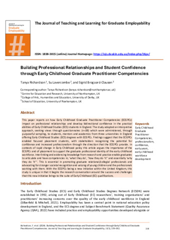 [thumbnail of Richardson_et_al_Building_Professional_Relationships_and_Student_Confidence_through_Early_Childhood_Graduate_Practitioner_Competencies_2024]