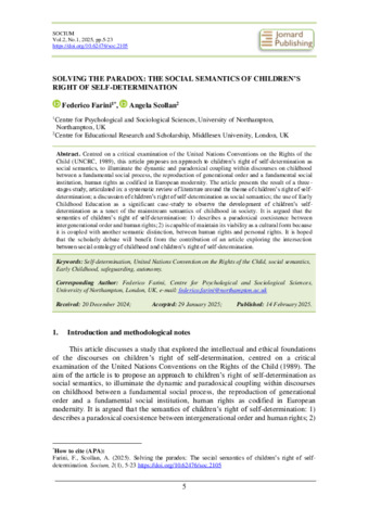 [thumbnail of Farini_Scollan_2025_Solving_the_Paradox_The_Social_Semantics_of_Children’s_Right_of_Self-Determination]