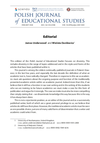 [thumbnail of Underwood_Danilewicz_2021_Editorial]