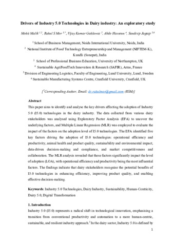 [thumbnail of Malik_et_al_2025_Drivers_of_Industry_5.0_technologies_in_dairy_industry_an_exploratory_study]