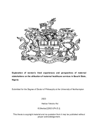 [thumbnail of Azi_Hadiza_2024_Exploration_of_womens_lived_experiences_and_perspectives_of_maternal_stakeholders_on_the_utilisation_of_maternal_healthcare_services_in_Bauchi_State_Nigeria]