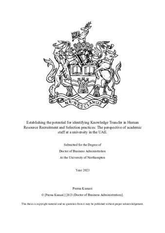 [thumbnail of Kumari_Prerna_2024_Establishing_the_potential_for_identifying_Knowledge_Transfer_in_HR_Recruitment_and_Selection_practices_The_perspective_of_academic_staff_in_UAE]
