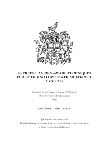 [thumbnail of Ofori_Attah_Emmanuel_2024_EFFICIENT_AGEING_AWARE_TECHNIQUES_FOR_EMERGING_LOW_POWER_MULTI_CORE_SYSTEMS]