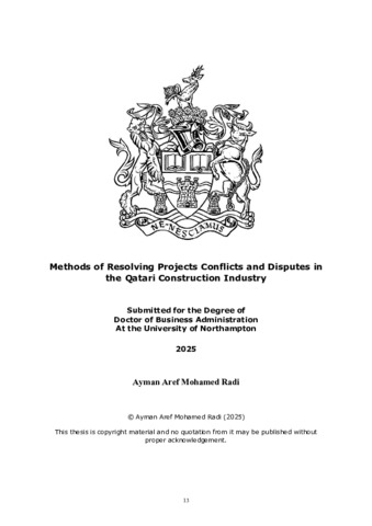 [thumbnail of Radi_Ayman_2025_Methods_of_Resolving_Projects_Conflicts_and_Disputes_in_the_Qatari_Construction_Industry]