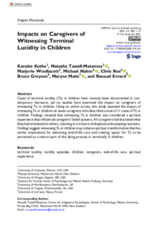 [thumbnail of Kothe_et_al_2025_Impacts_on_Caregivers_of_Witnessing_Terminal_Lucidity_in_Children]