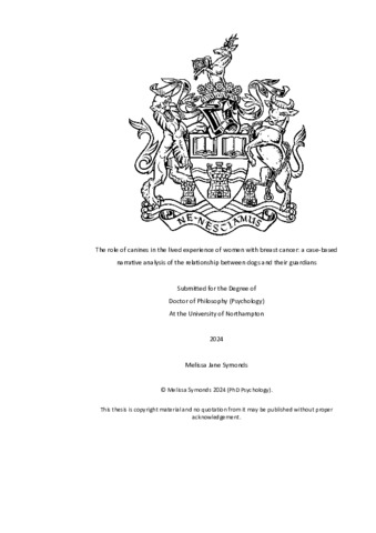 [thumbnail of Symonds_Melissa_2025_The_role_of_canines_in_the_lived_experience_of_women_with_breast_cancer_a_ case_based_narrative_analysis_of_the_relationship_between_dogs_and_their_guardians]