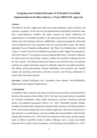 [thumbnail of Malik_et_al_2026_Navigating_socio-technical_dynamics_of_AI-enabled_traceability_implementation_in_the_dairy_industry_a_fuzzy-DEMATEL_approach_AAM]