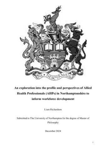 [thumbnail of Richardson_Liam_2026_An_exploration_into_the_profile_and_perspectives_of_Allied_Health_Professionals_AHPs_ in_Northamptonshire_to_inform_workforce_development]