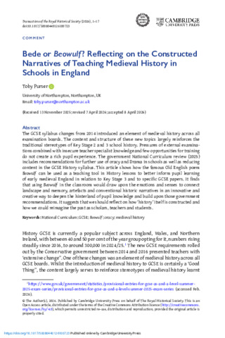 [thumbnail of Purser_2026_Bede_or_Beowulf_Reflecting_on_the_constructed_narratives_of_teaching_medieval_history_in_schools_in_England]