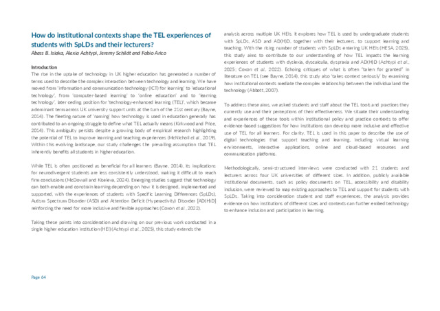 [thumbnail of Isiaka_et_al_2026_How_do_institutional_contexts_shape_the_TEL_experiences_of_students_with_SpLDs_and_their_lecturers]