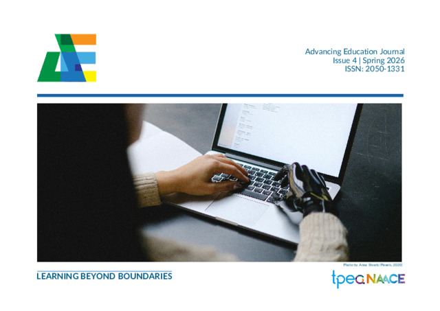 [thumbnail of Advancing-Education-Journal-Issue-4-Spring-2026-ISSN-2050-1331]