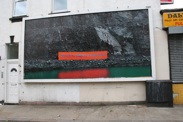 [thumbnail of Protest Drives History, ICA Billboard Poster London 2]